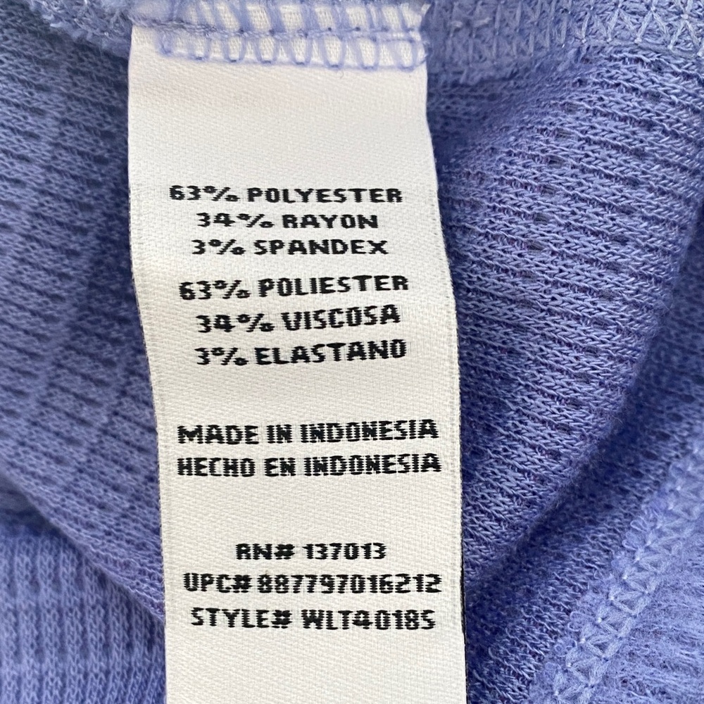 Wildfox Periwinkle Long Sleeve Tee - Picture 4 of 4